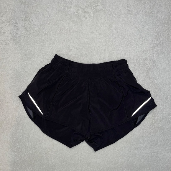 Lululemon Running Shorts 2" Black Size 2 - Picture 1 of 5